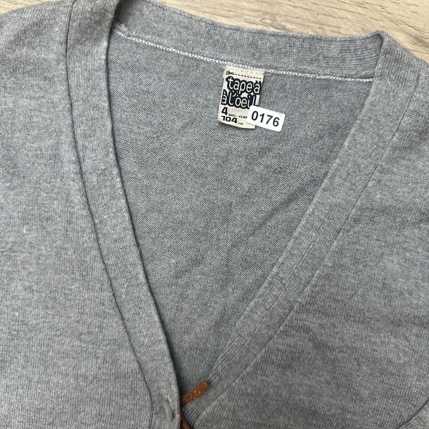 Gilet Tape à l'oeil : 4 ans