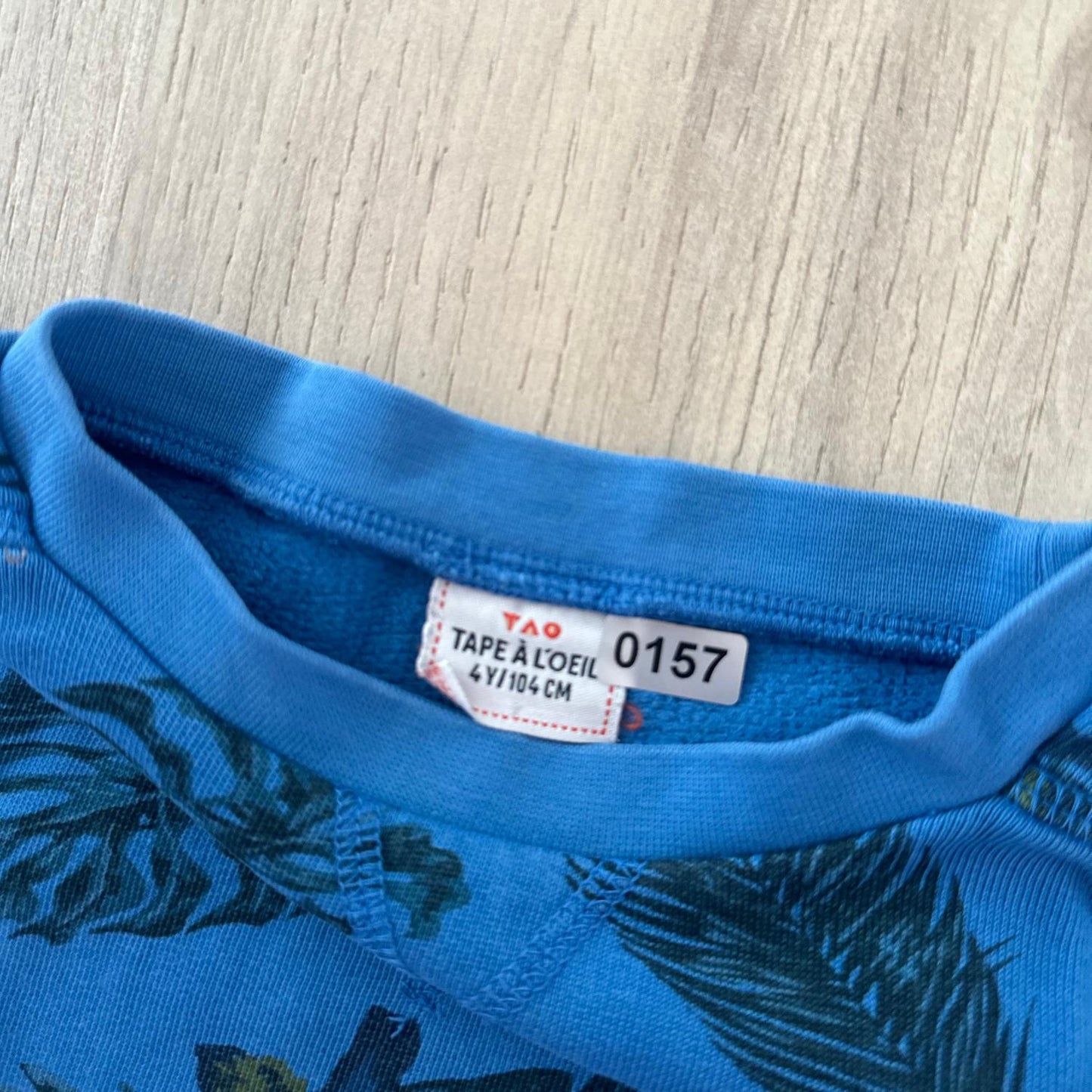 Pull Tape à l'oeil : 4 ans