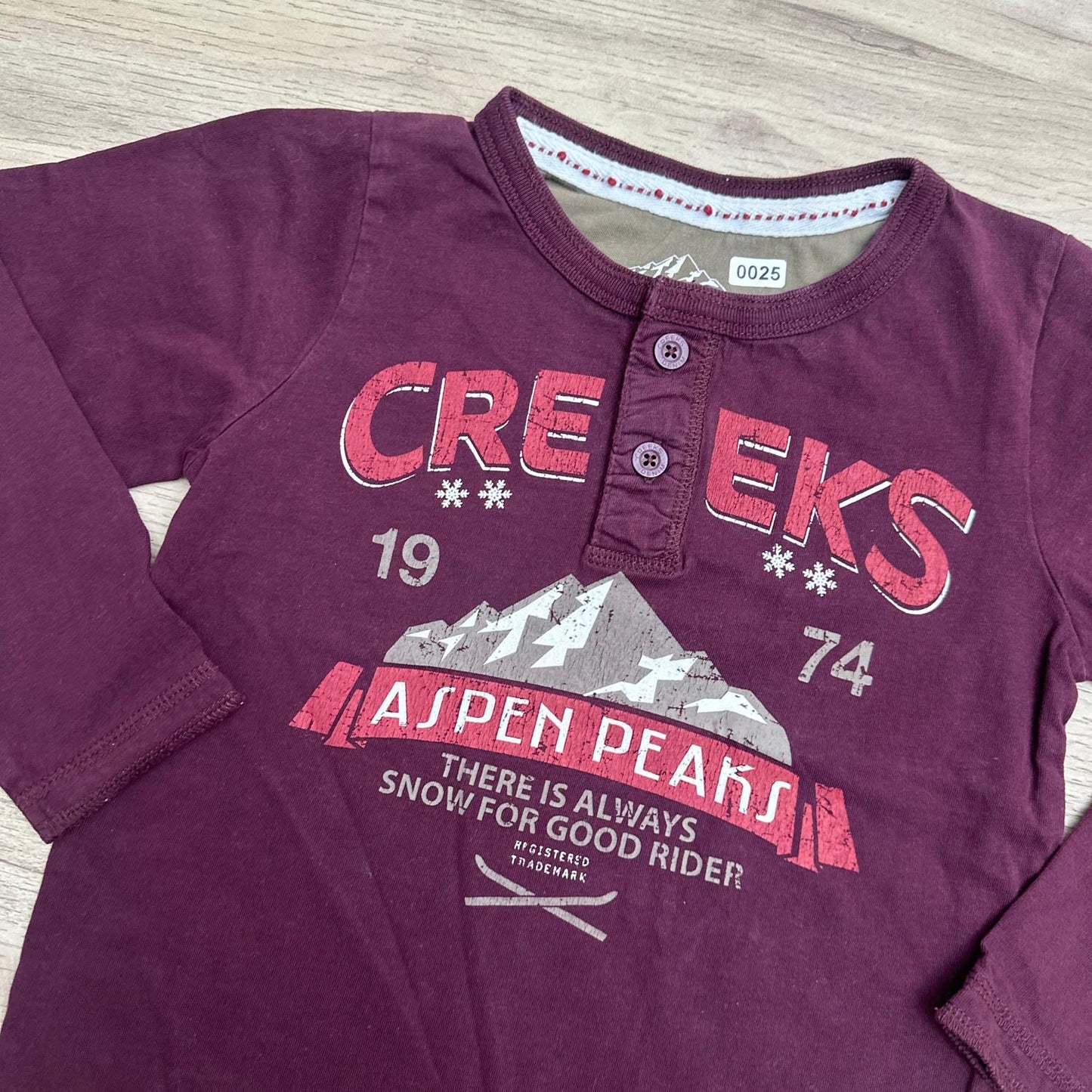 T-Shirt Creeks : 6 ans
