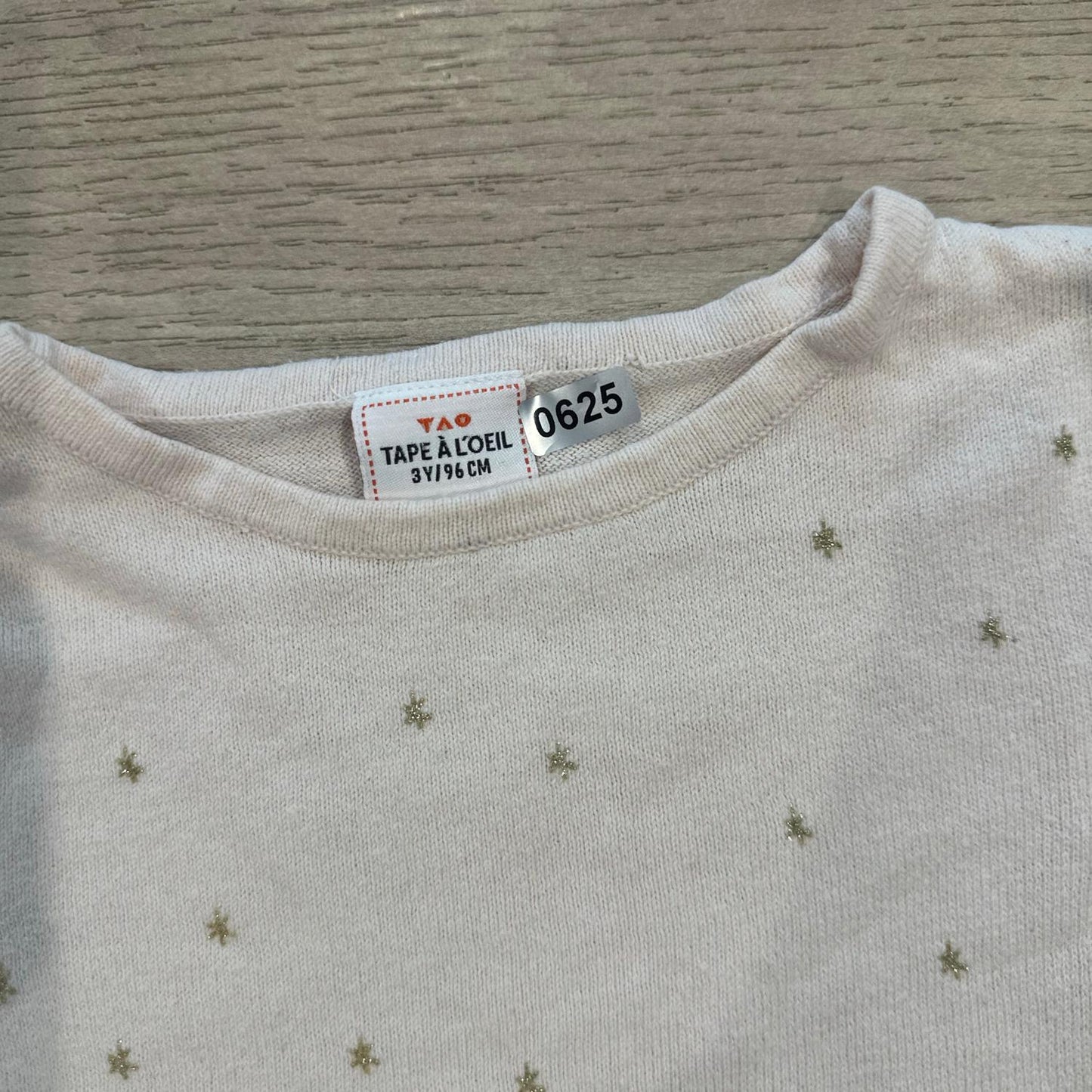 Pull fin Tape à l'oeil : 3 ans