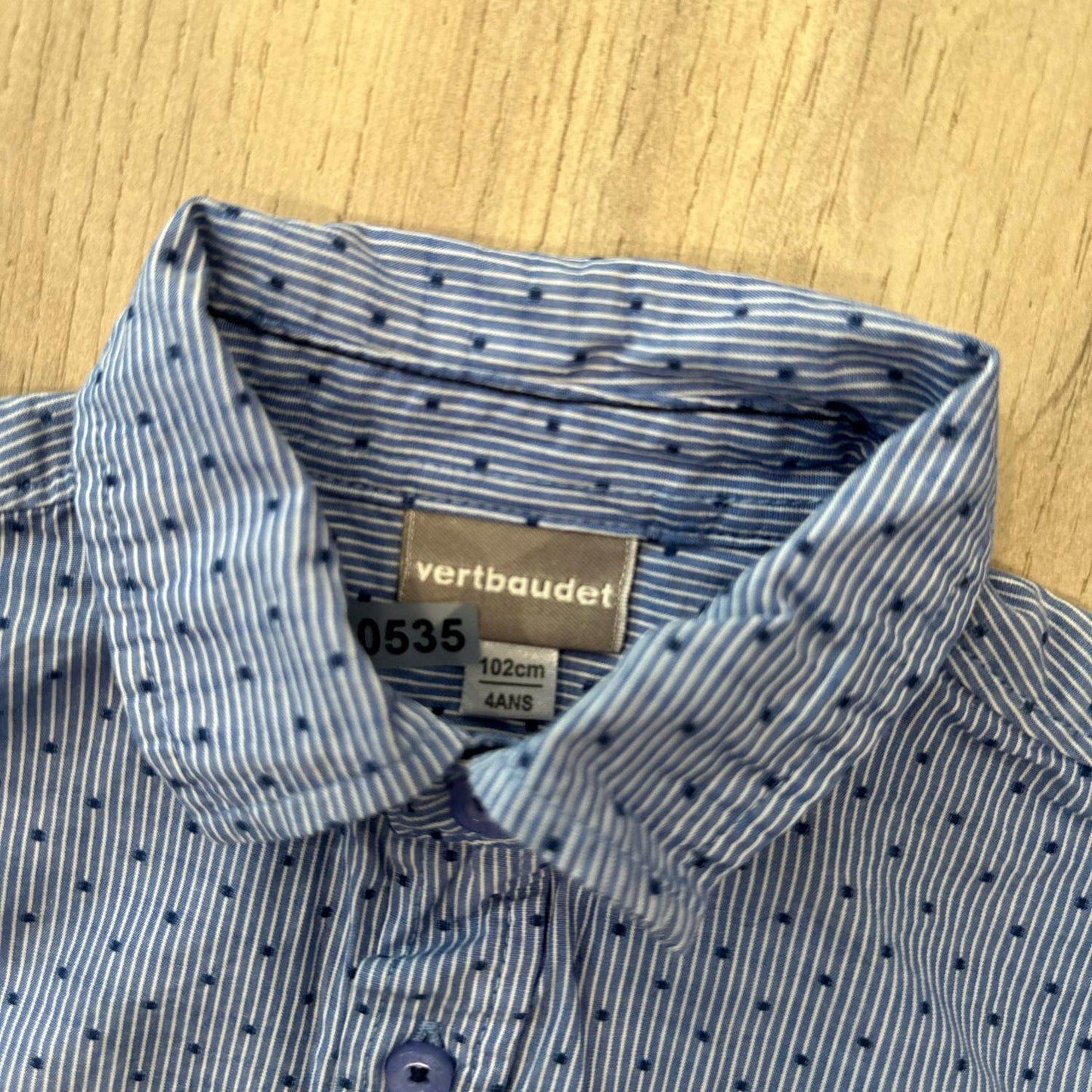 Chemise Verbaudet : 4 ans
