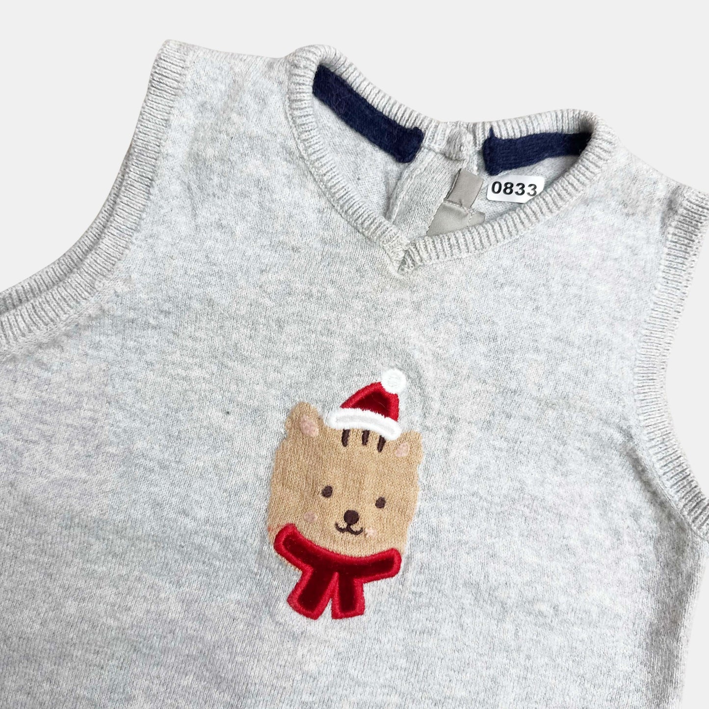 Pull sans manche Noël : 24 mois