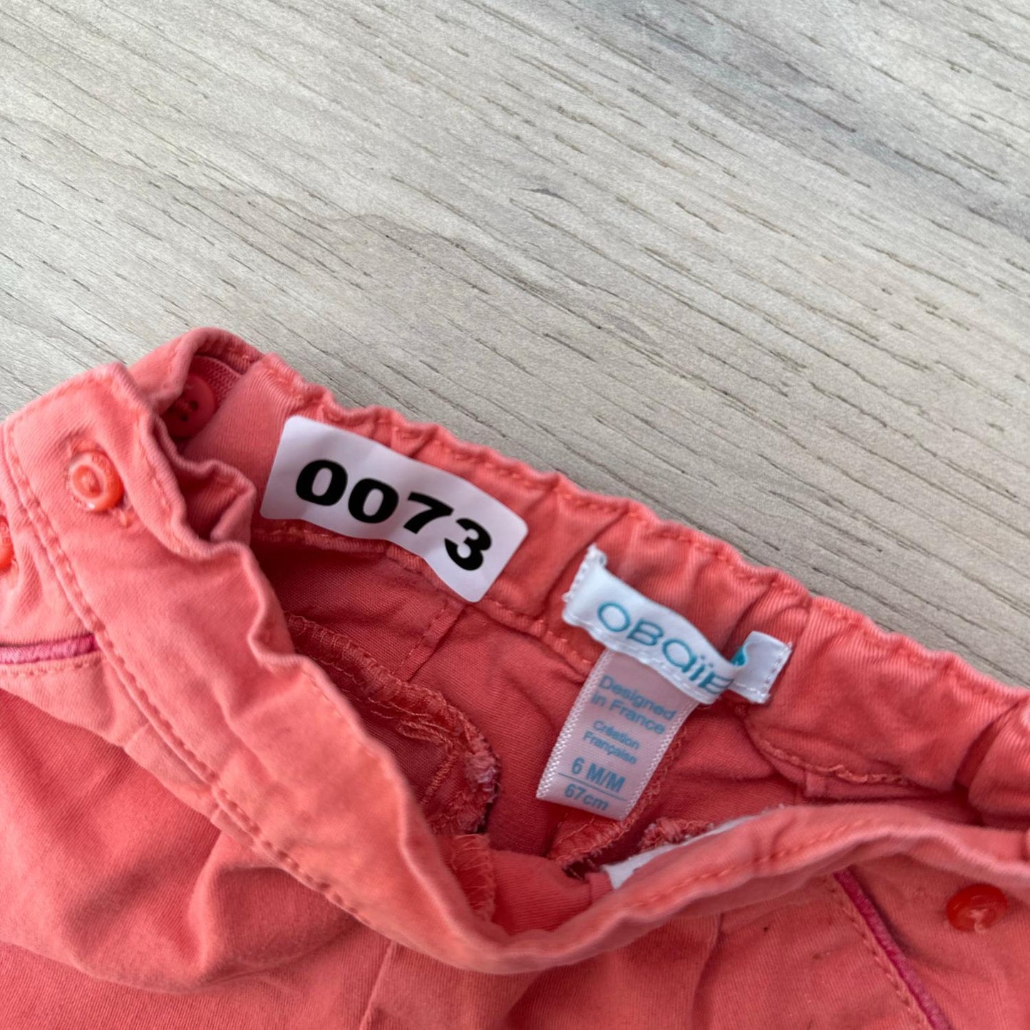 Short Okaïdi : 6 mois