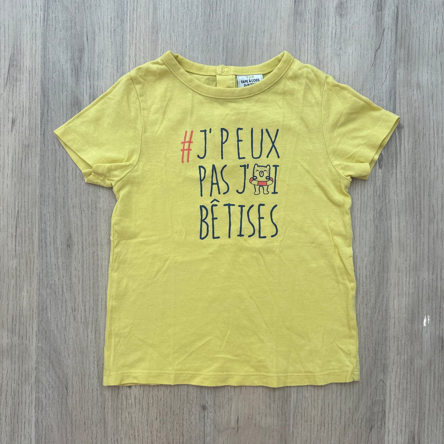 T-shirt Tape à l’œil : 3 ans