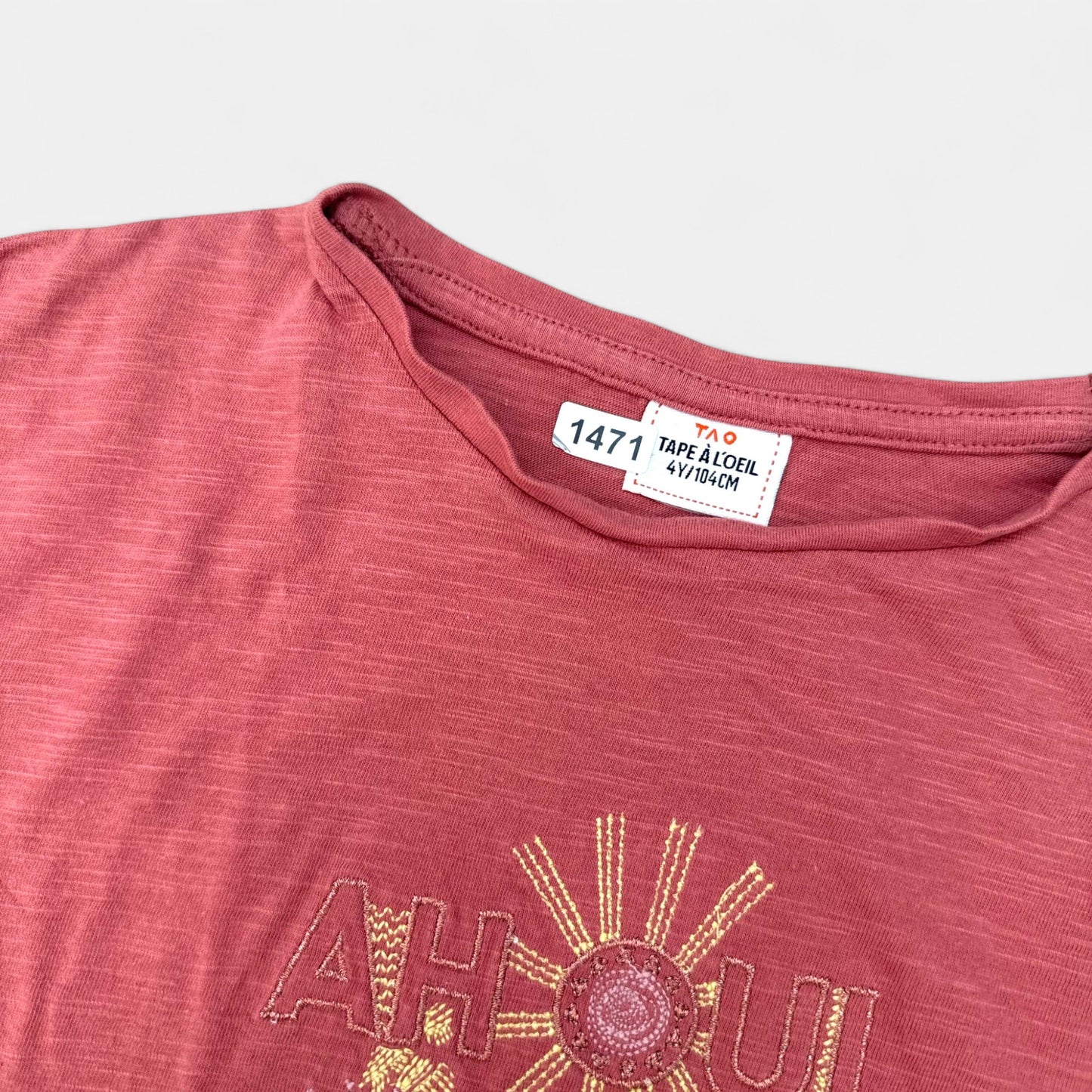 T-Shirt Tape à l'oeil : 4 ans