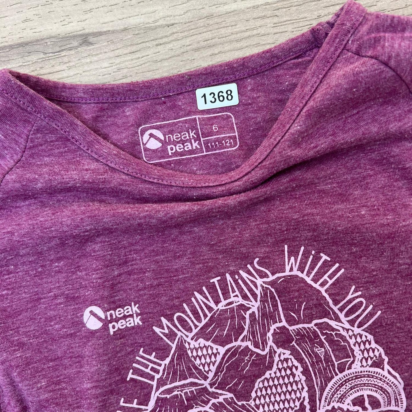 T-Shirt NeakPeak : 6 ans