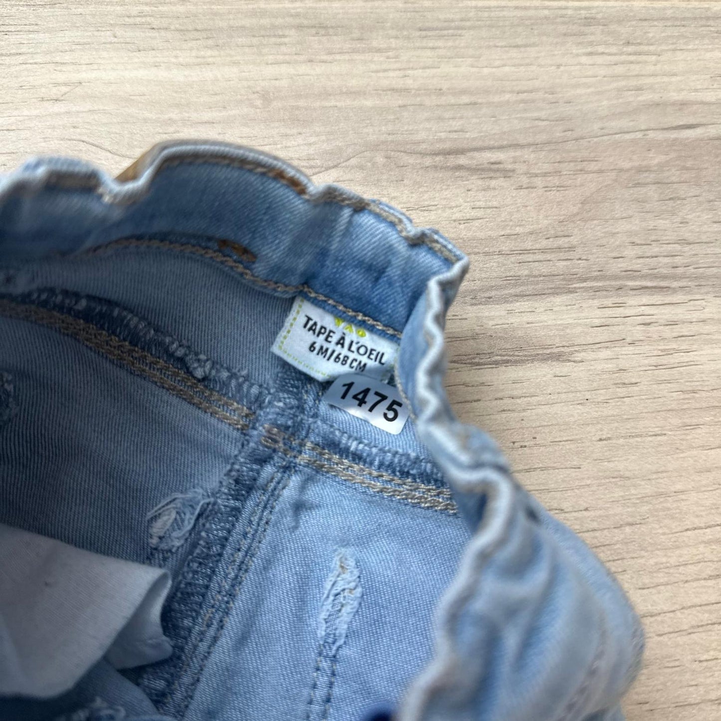 Pantalon Tape à l'oeil : 6 mois