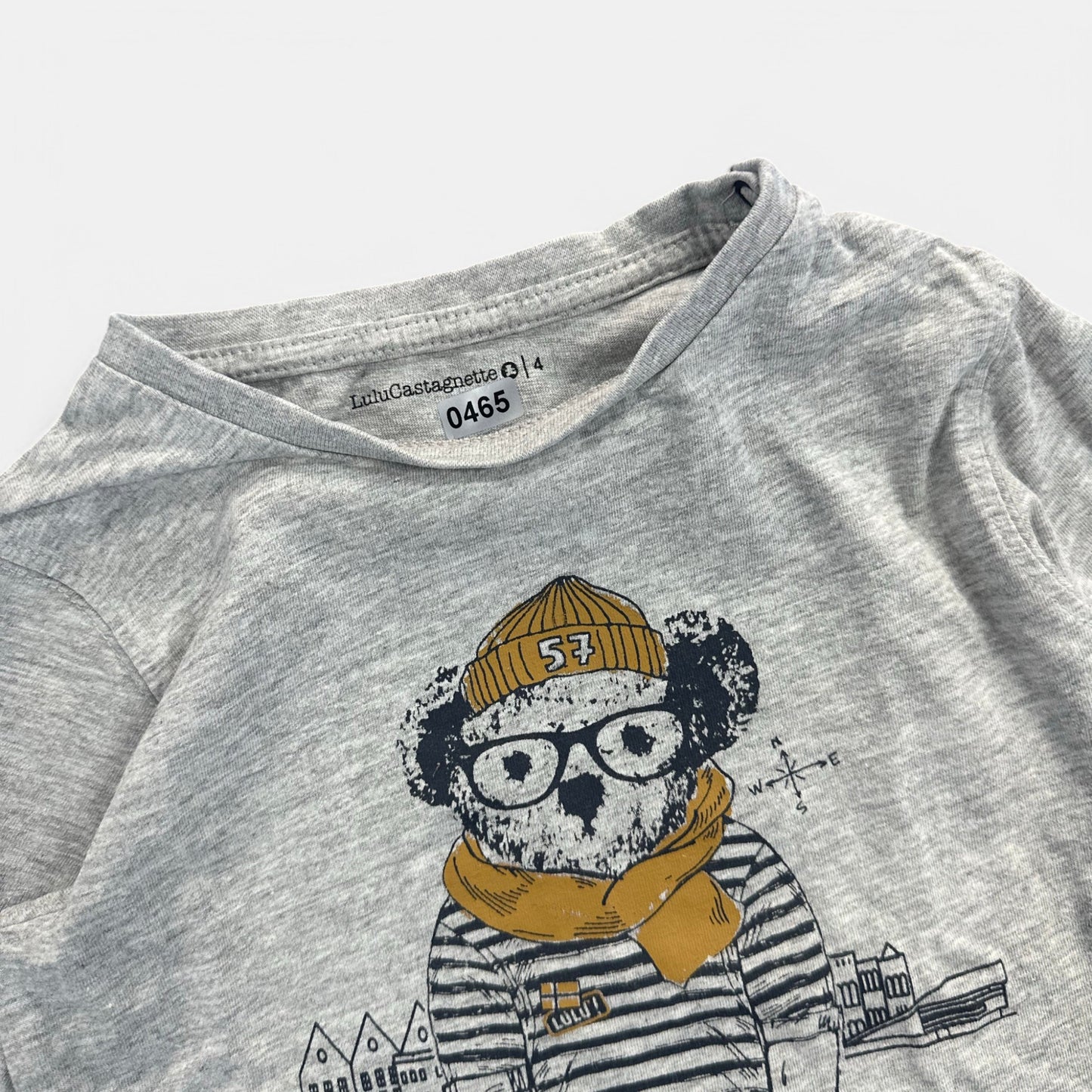 T-Shirt Lulu Castagnette : 4 ans