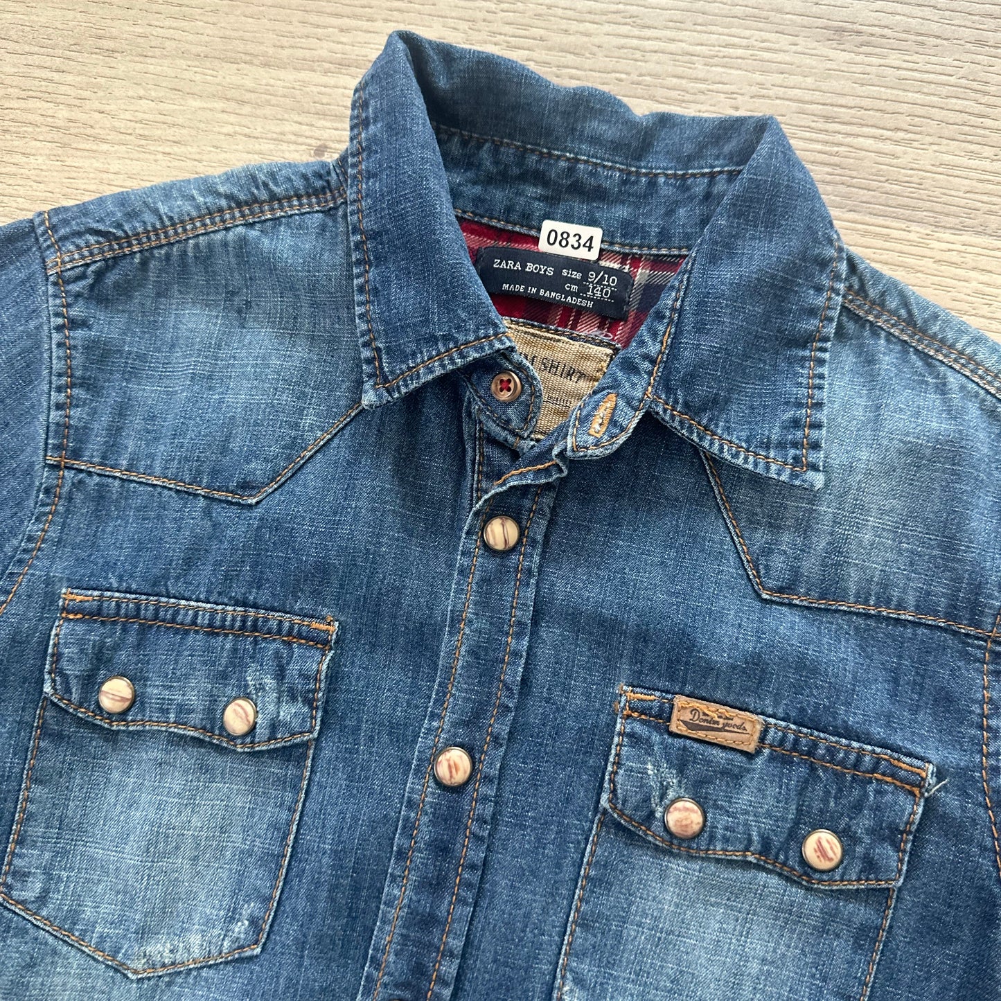 Chemise Zara : 10 ans