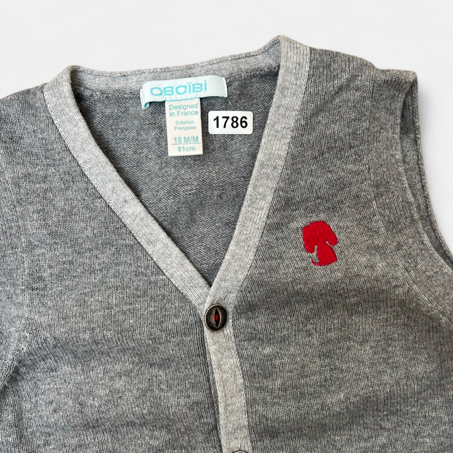 Gilet Okaïdi : 18 mois