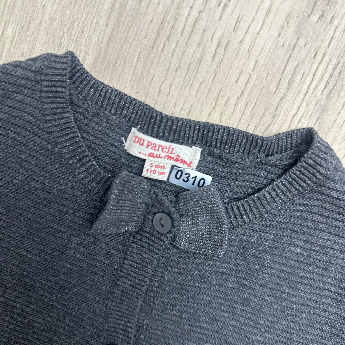 Gilet Du Pareil au même : 5 ans