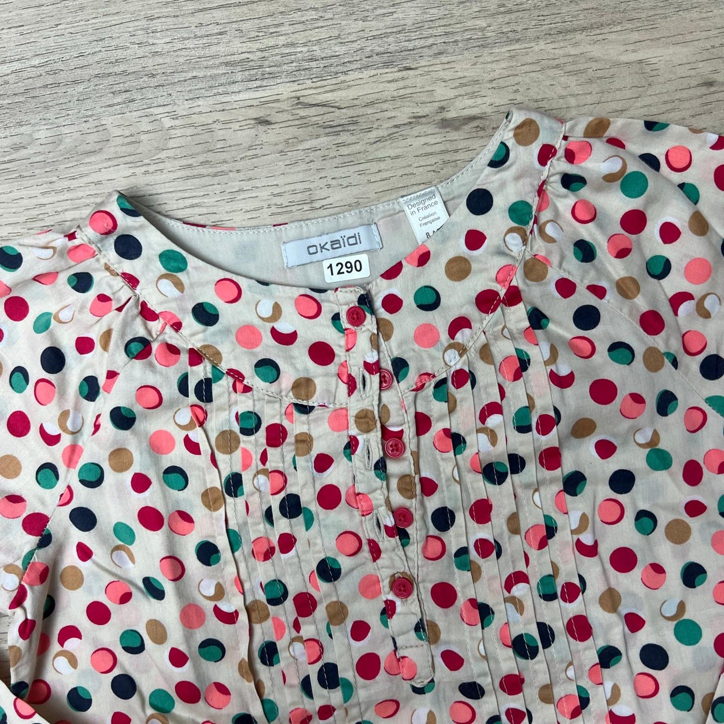 Blouse Okaïdi : 8 ans