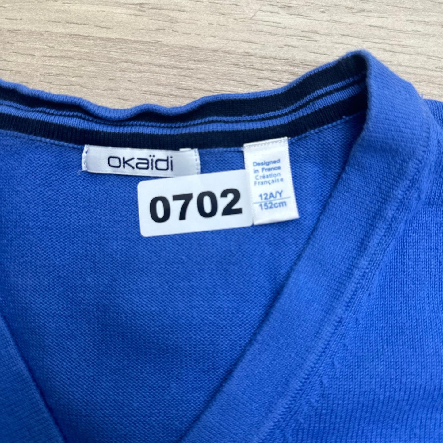 Gilet Okaïdi : 12 ans