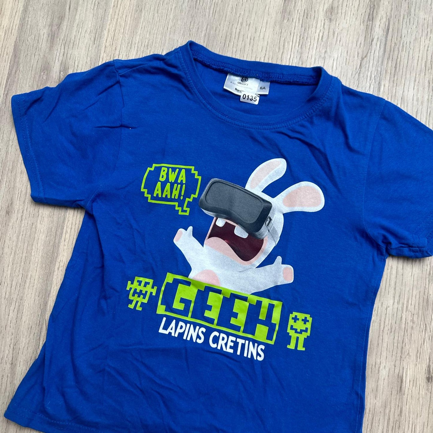 T-Shirt lapins cretins : 6 ans
