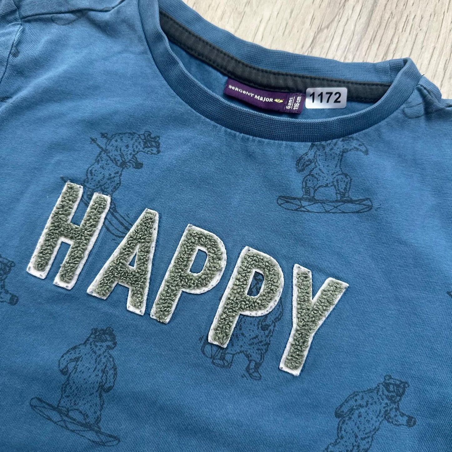 T-Shirt Sergent Major : 6 ans