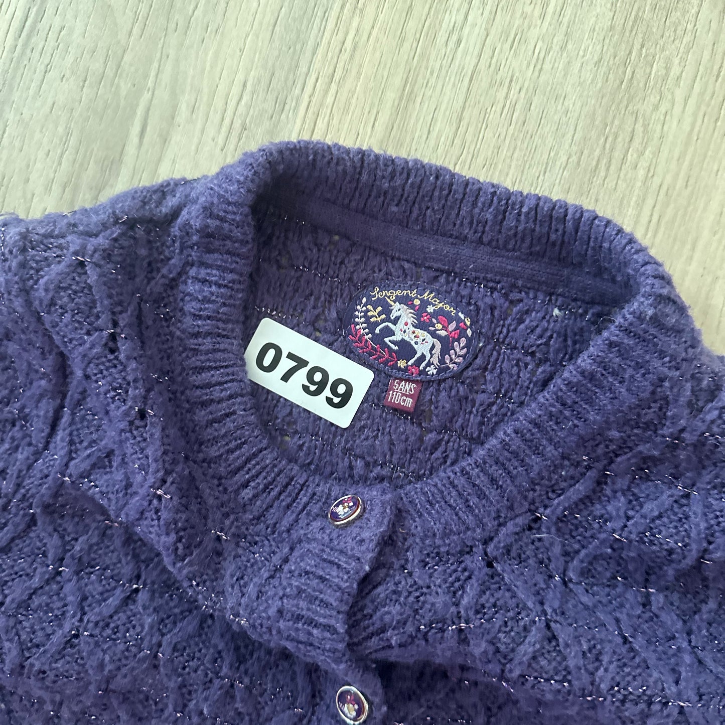 Gilet Sergent Major : 5 ans