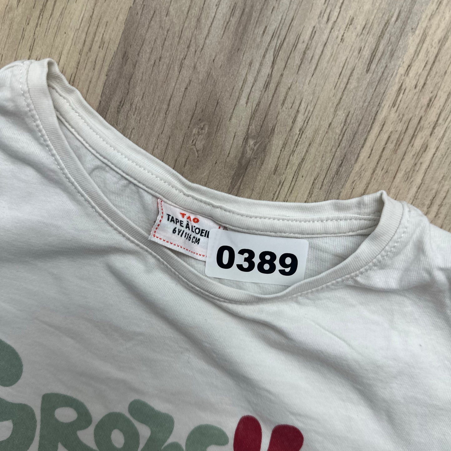 T-Shirt Tape à l'oeil : 6 ans