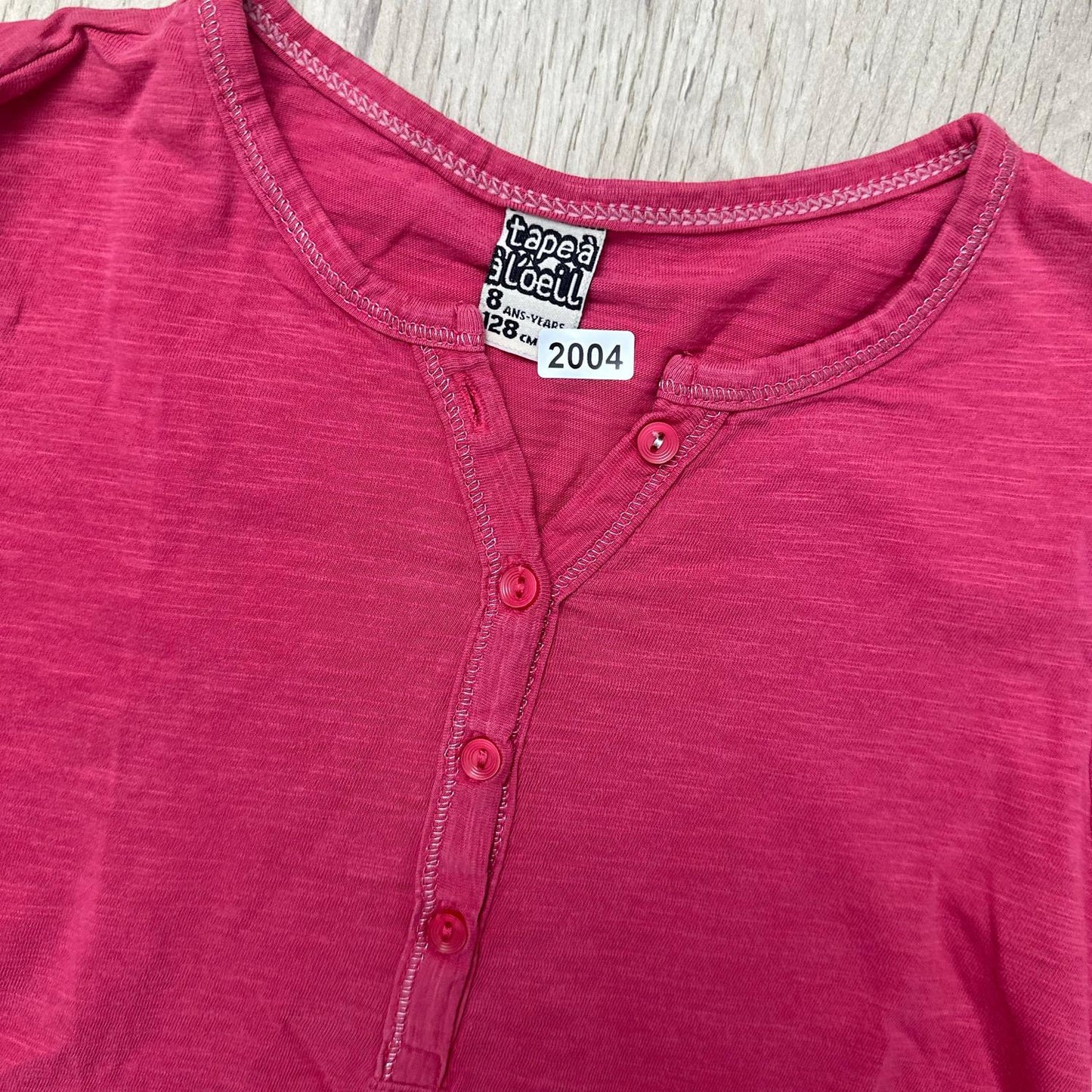 T-Shirt Tape à l'oeil : 8 ans