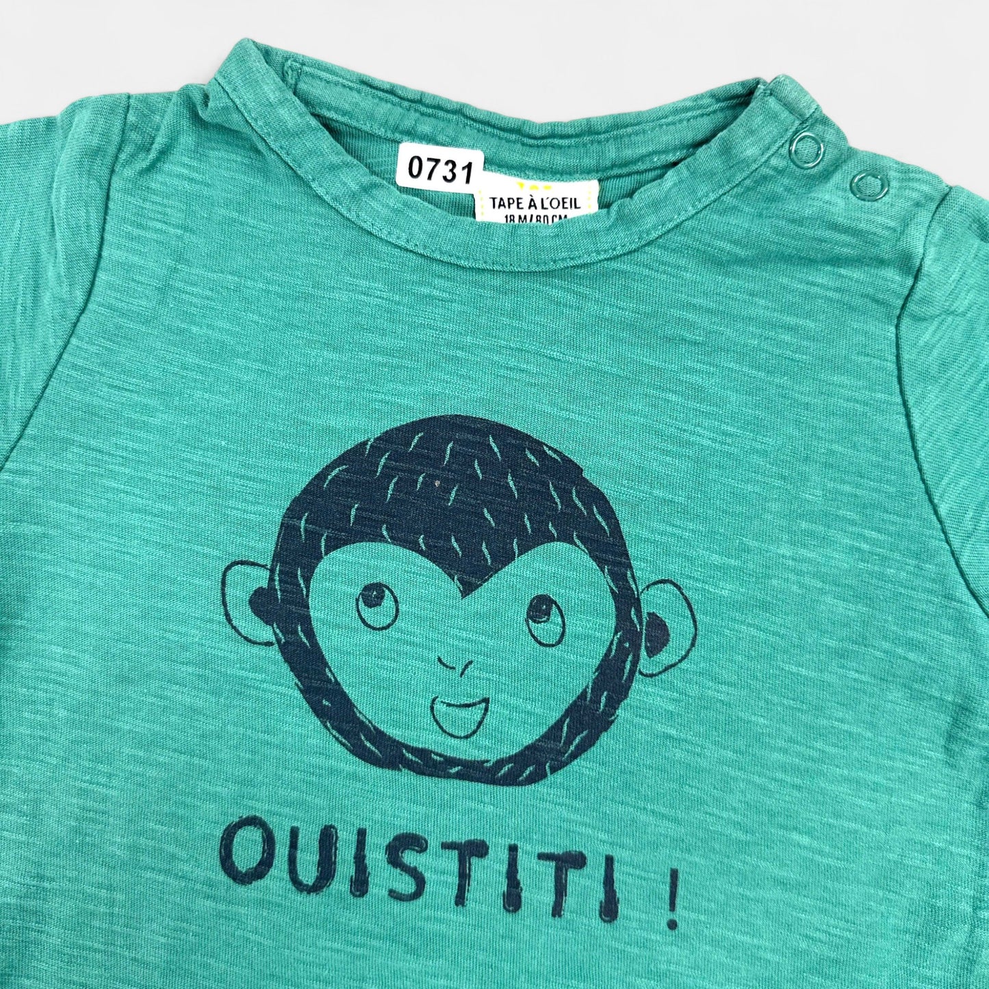 T-Shirt Tape à l'oeil : 18 mois