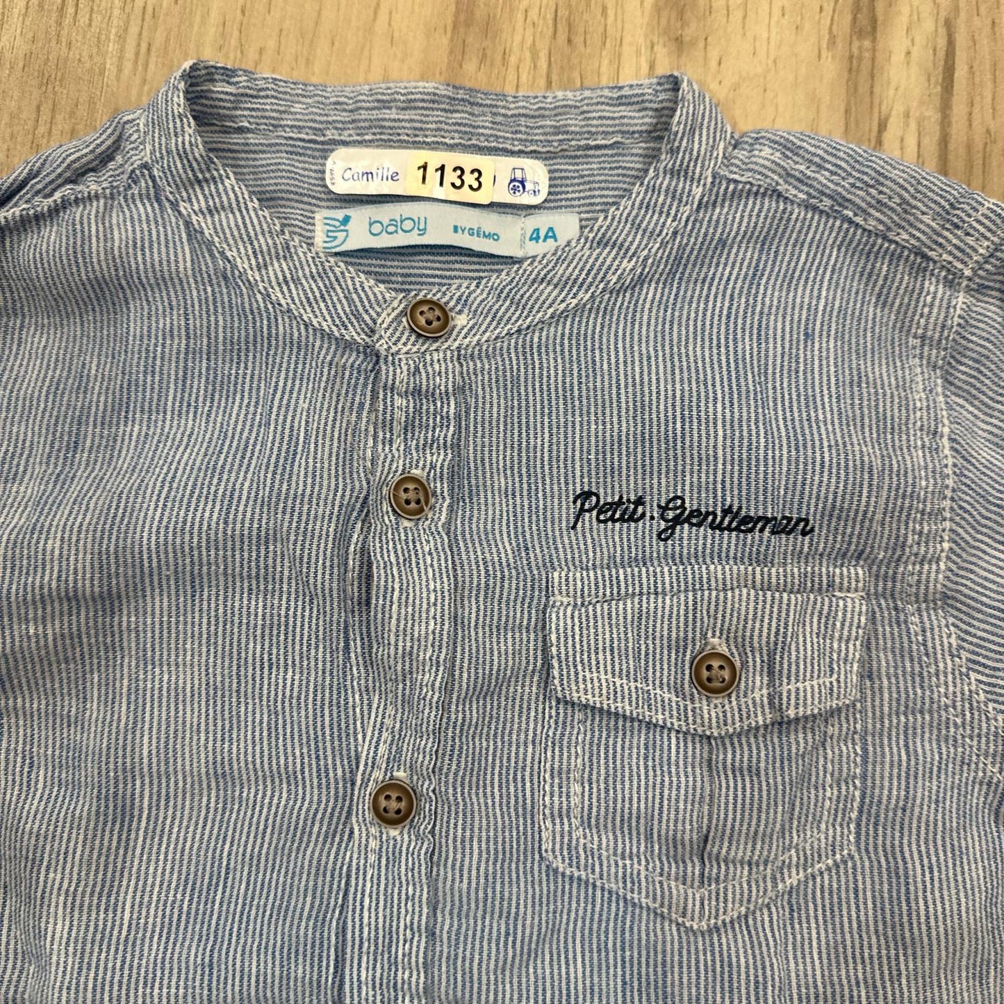 Chemise Gémo : 4 ans