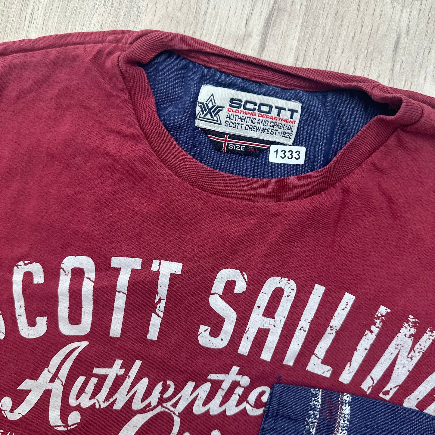 T-Shirt scott : 16 ans