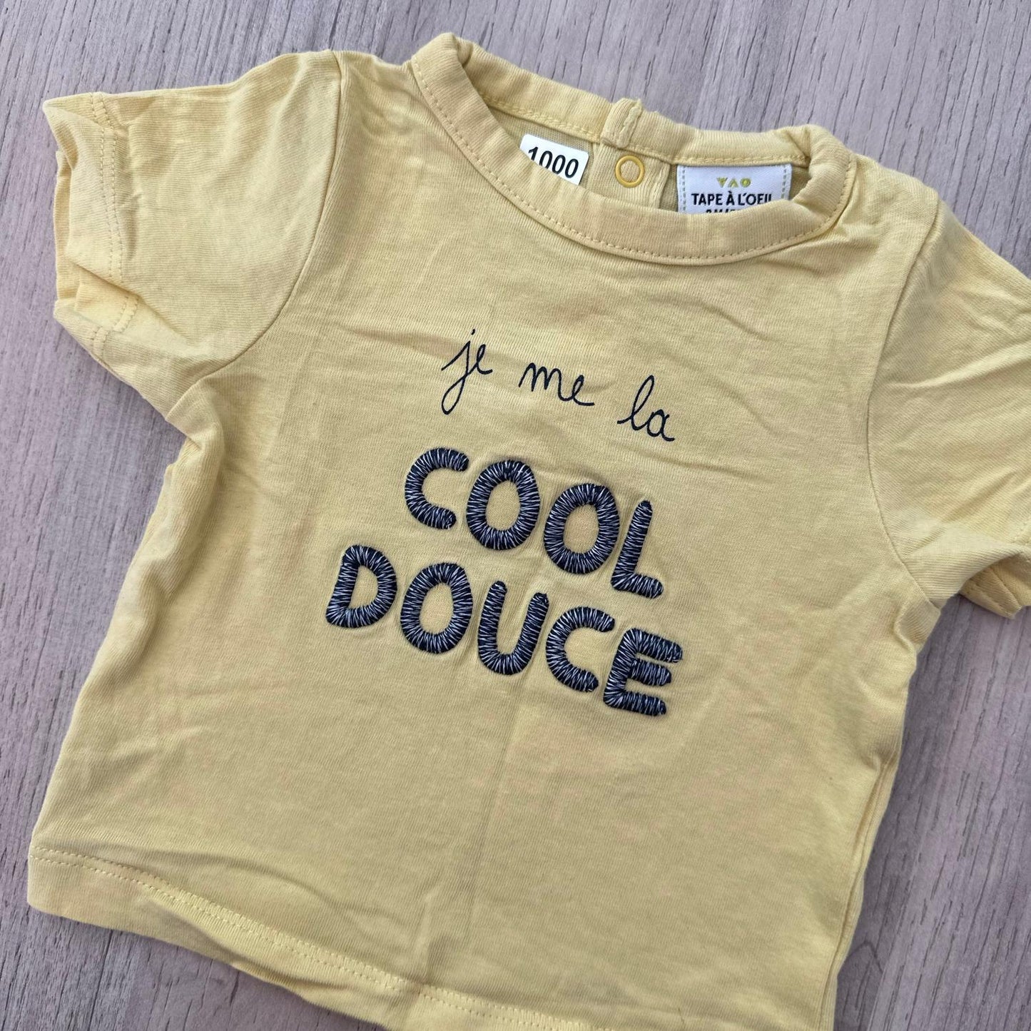 T-Shirt Tape à l'oeil : 3 mois