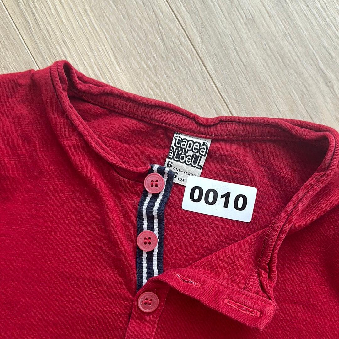 T-shirt tape-à-l’œil : 6 ans