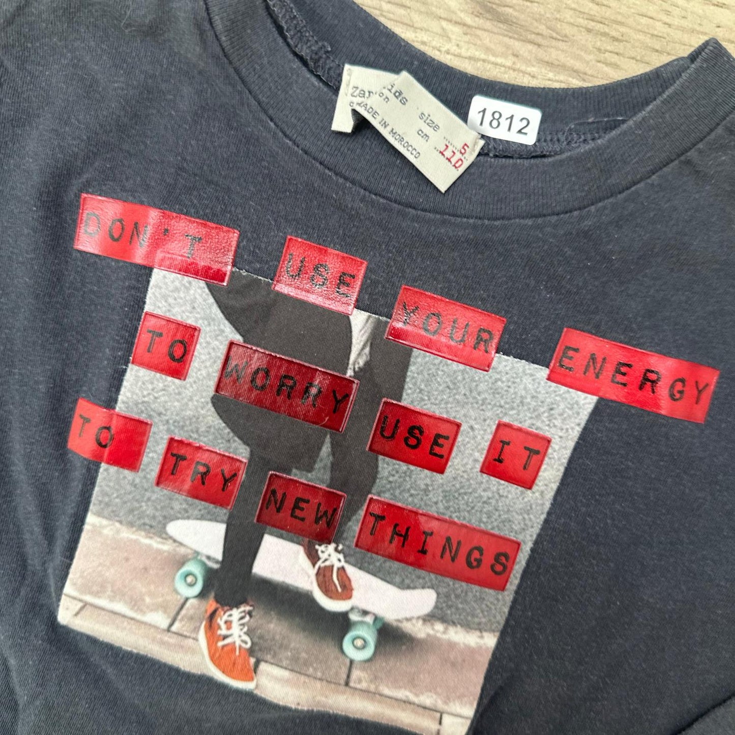 T-Shirt Zara : 5 ans