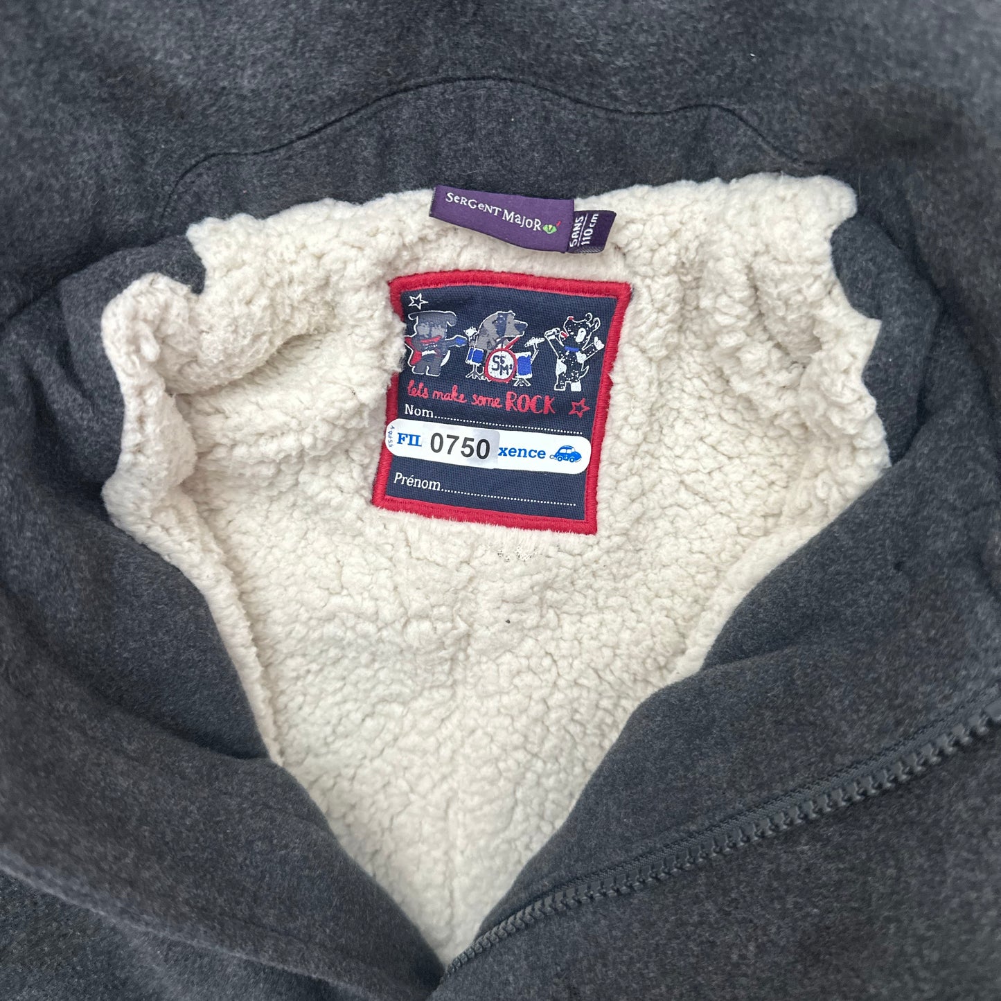 Manteau Sergent Major : 5 ans