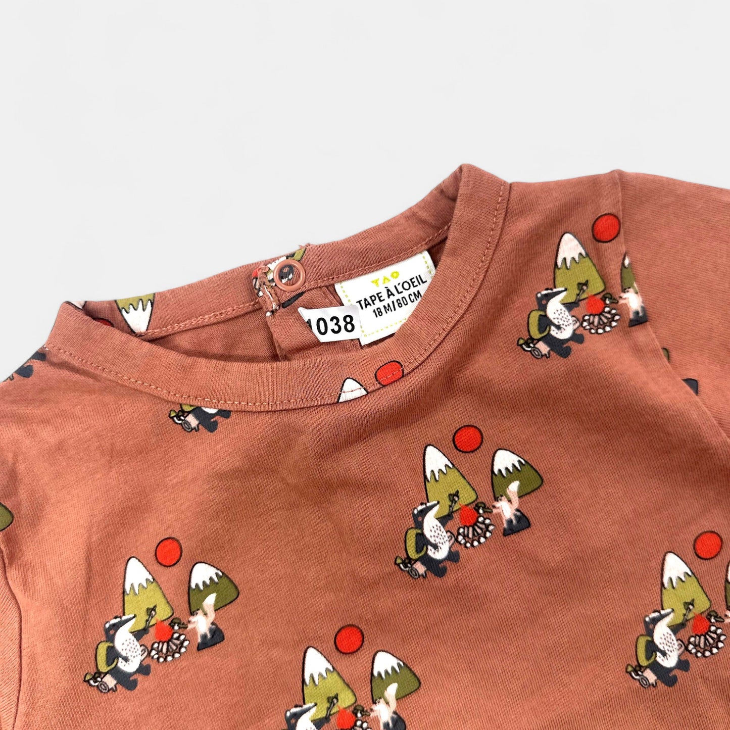 T-Shirt Tape à l'oeil : 18 mois