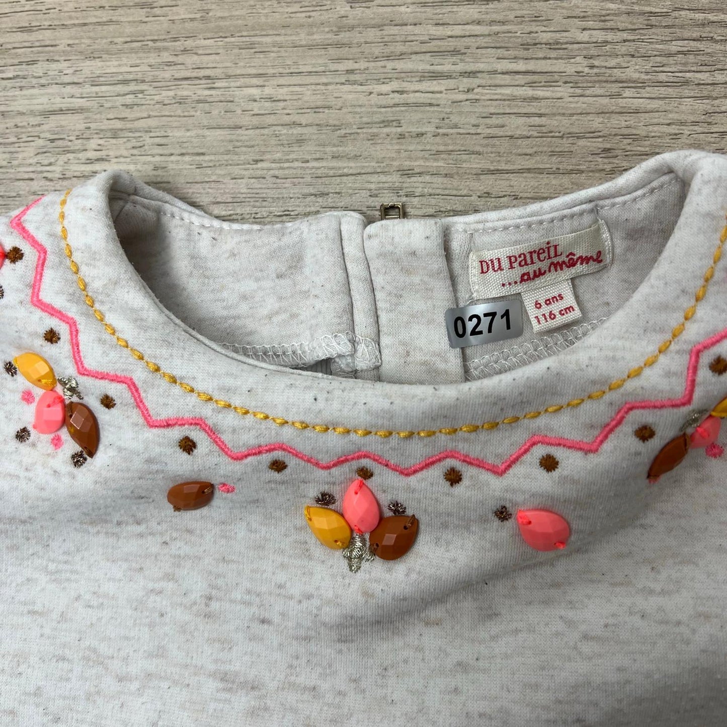 Robe Du Pareil au même : 6 ans