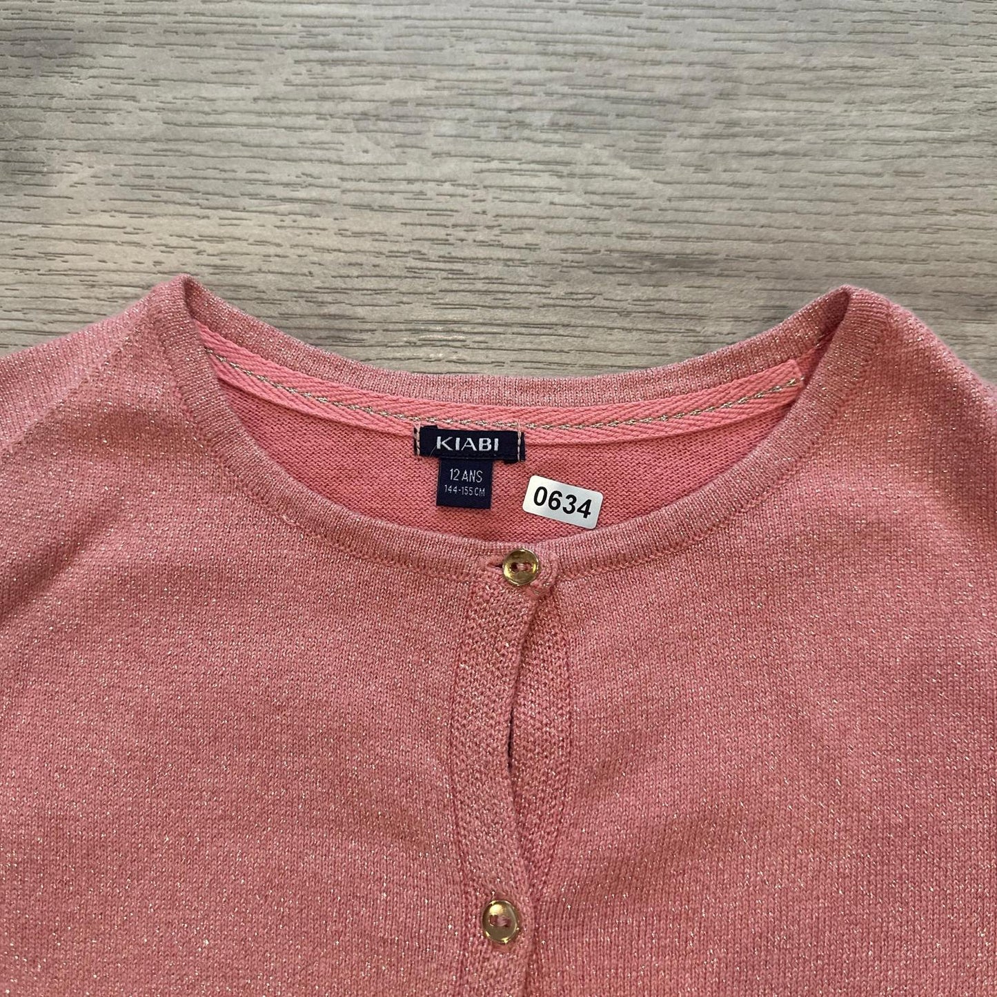 Gilet Kiabi : 12 ans