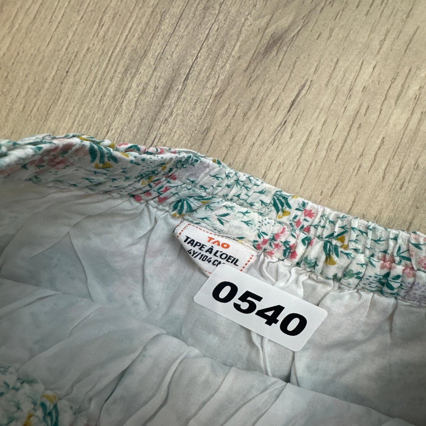 Jupe Tape à l’œil : 4 ans