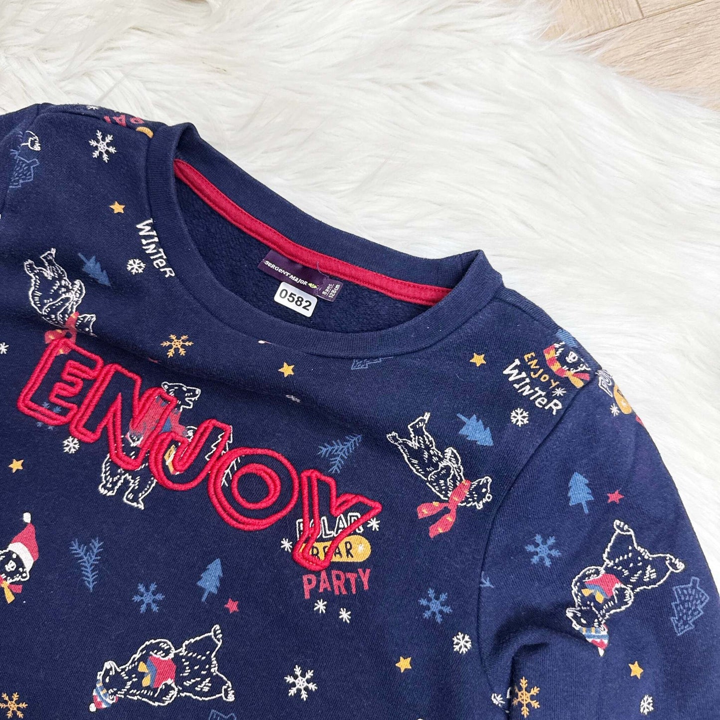 Pull Sergent Major Noël : 8 ans