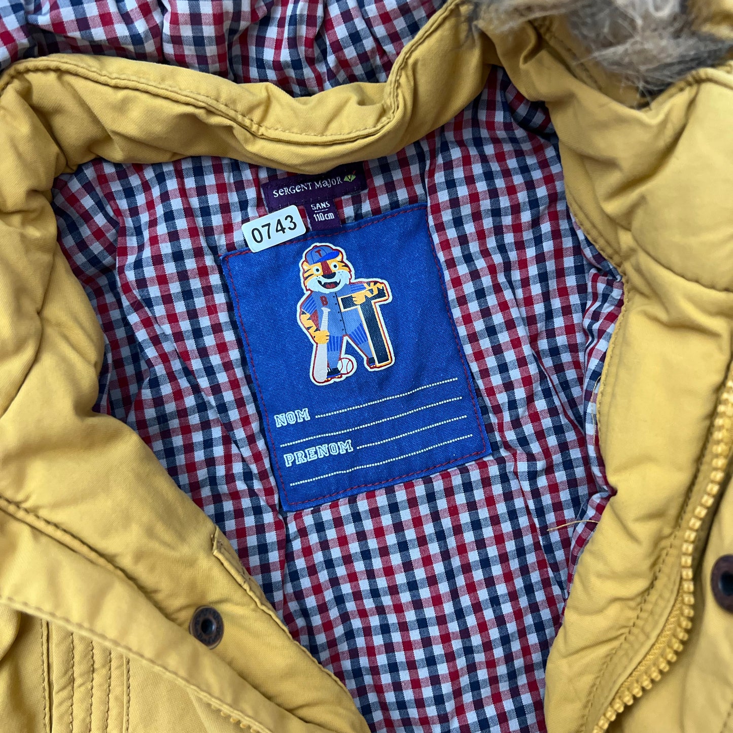 Manteau Sergent Major : 5 ans