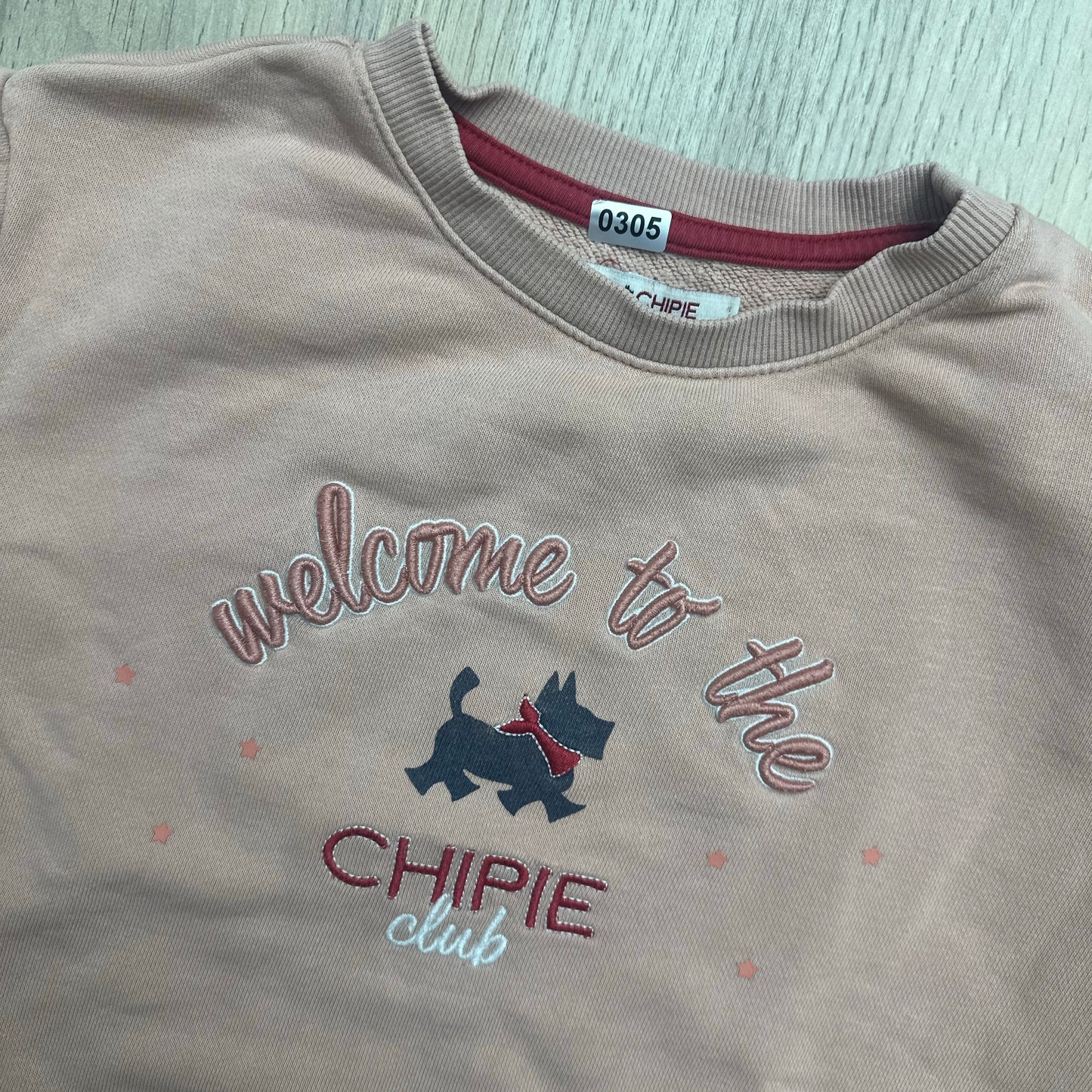 Pull chipie : 8 ans