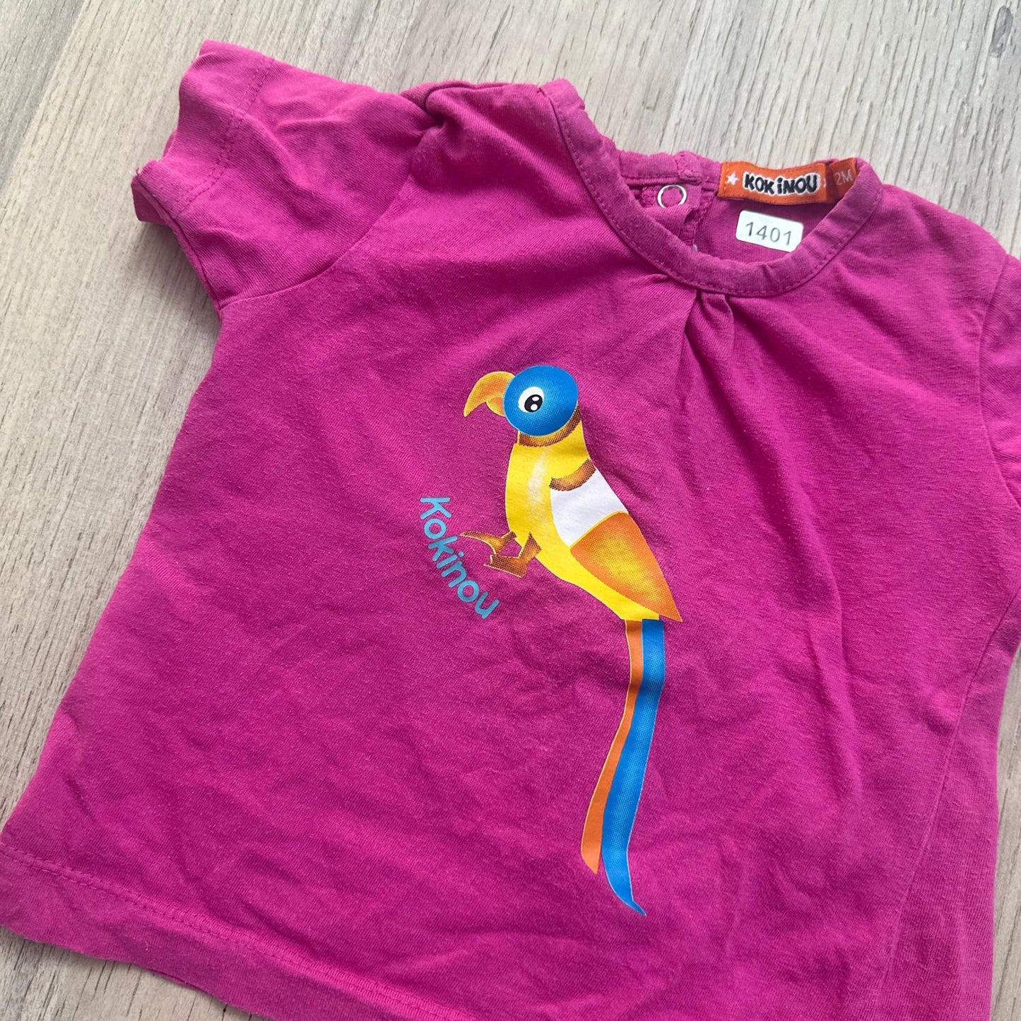 T-Shirt kokinou : 12 mois