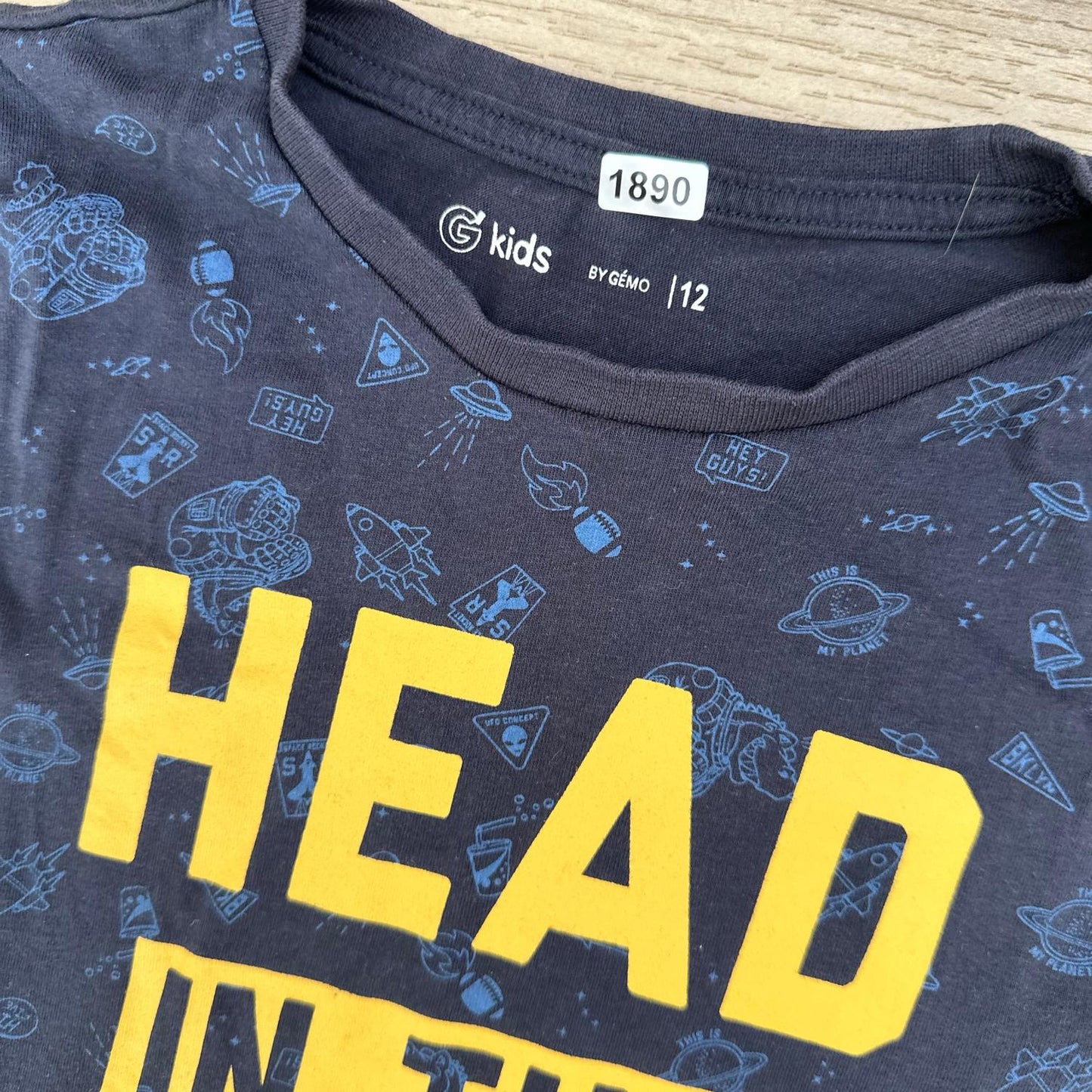 T-Shirt Gémo : 12 ans