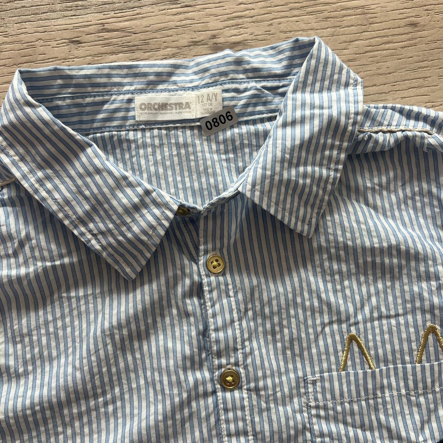 Chemise Orchestra : 12 ans