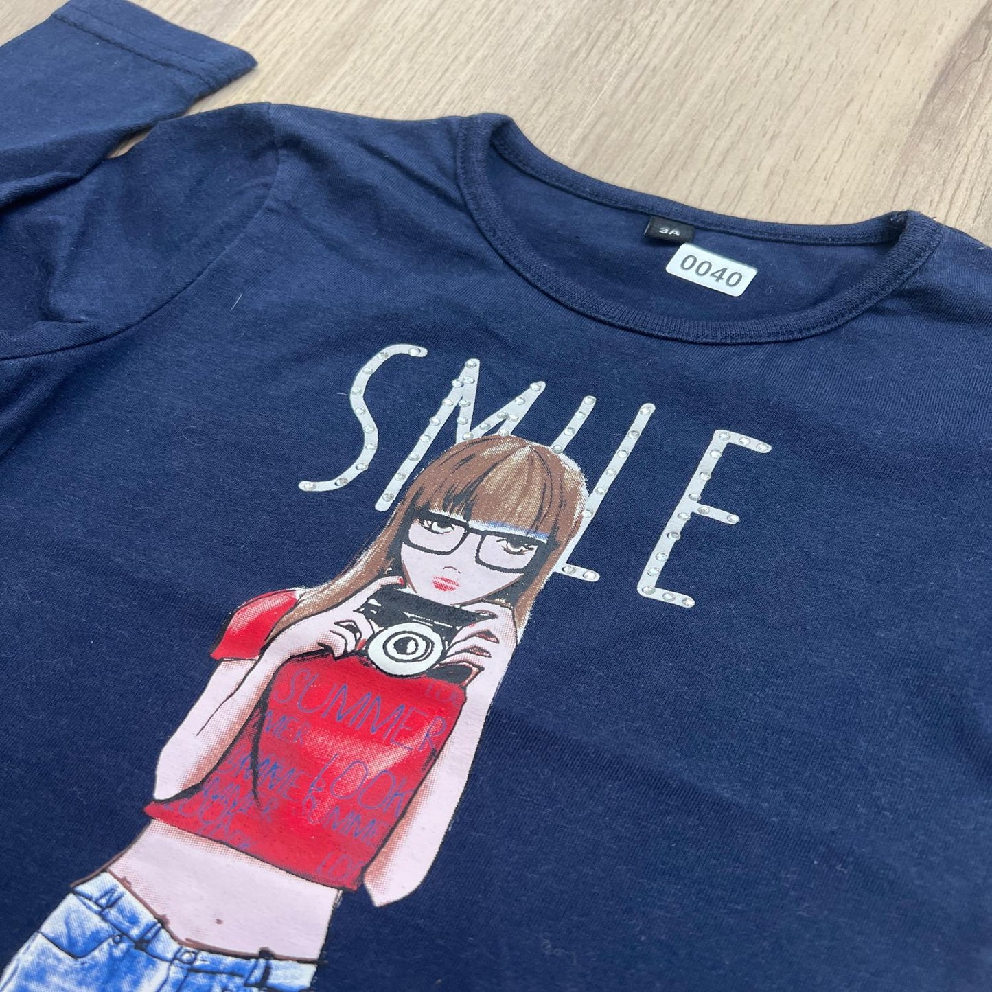 T-shirt fille : 3 ans