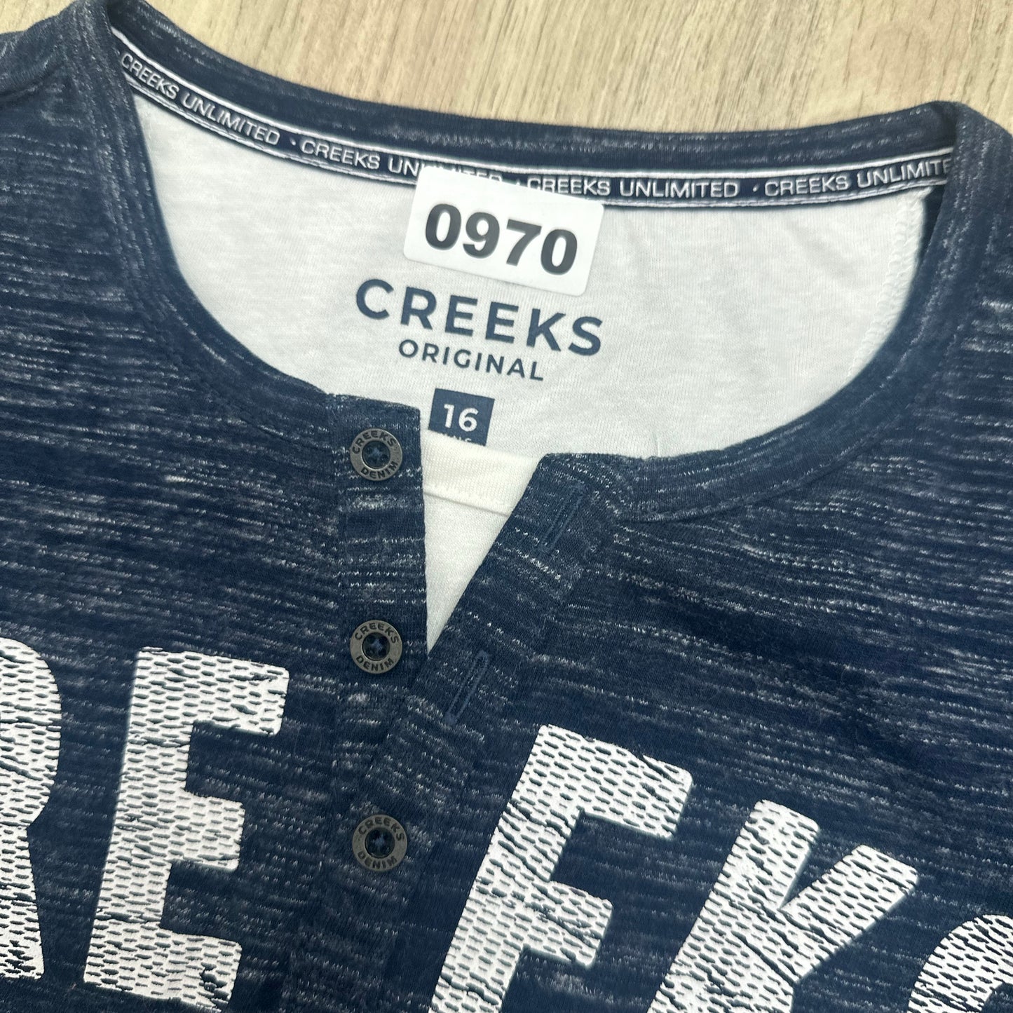 T-Shirt Creeks : 16 ans