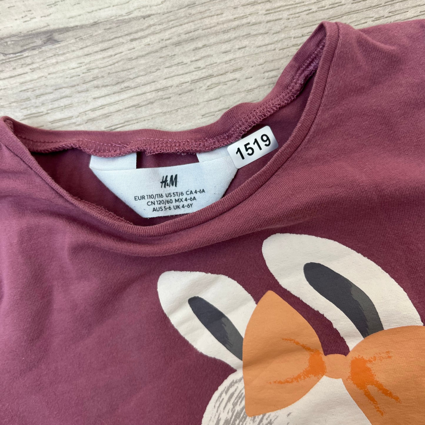 T-Shirt H&M : 5 ans