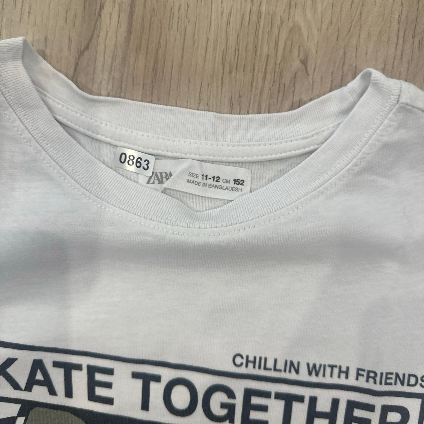 T-Shirt Zara : 12 ans