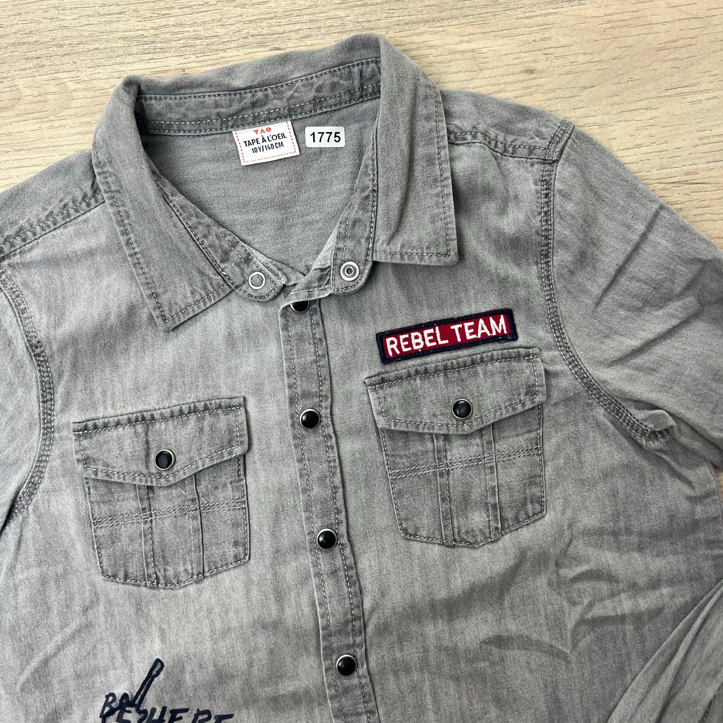 Chemise Tape à l'oeil : 10 ans