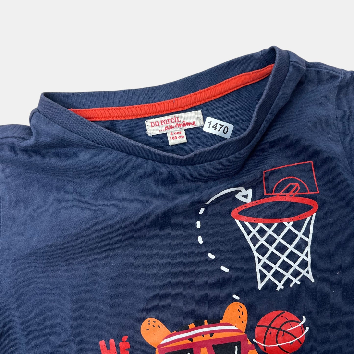 T-Shirt Du Pareil au même : 4 ans