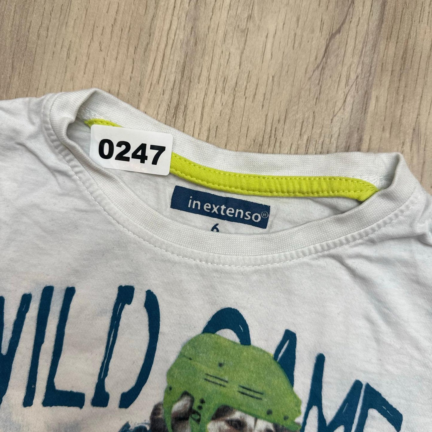 T-Shirt InExtenso : 6 ans