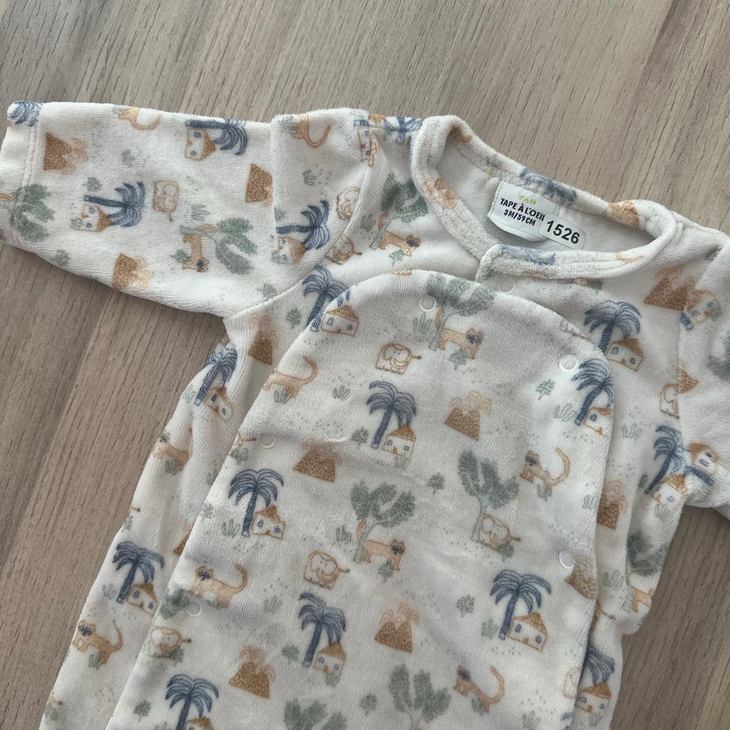 Pyjama Tape à l'oeil : 3 mois