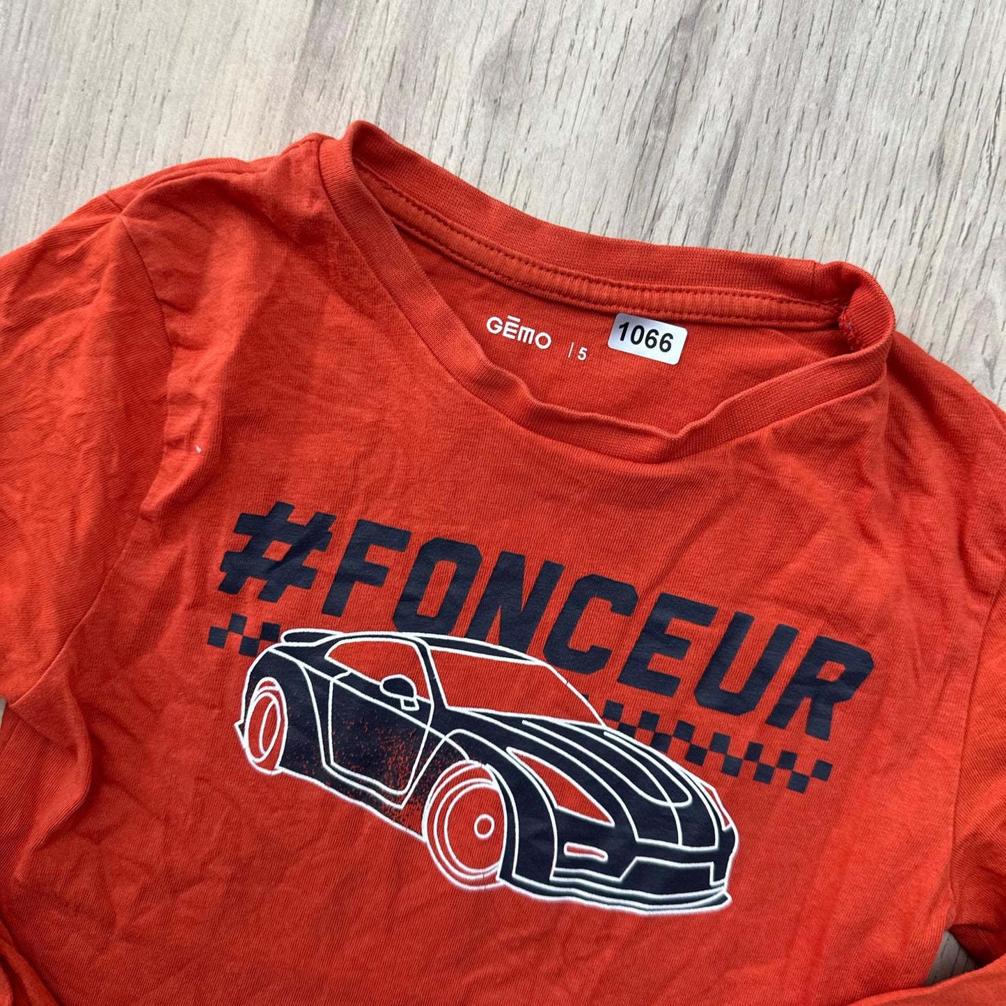 T-Shirt Gémo : 5 ans