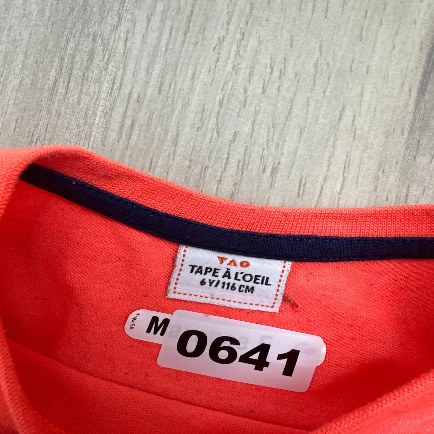 T-shirt Tape à l’œil : 6 ans