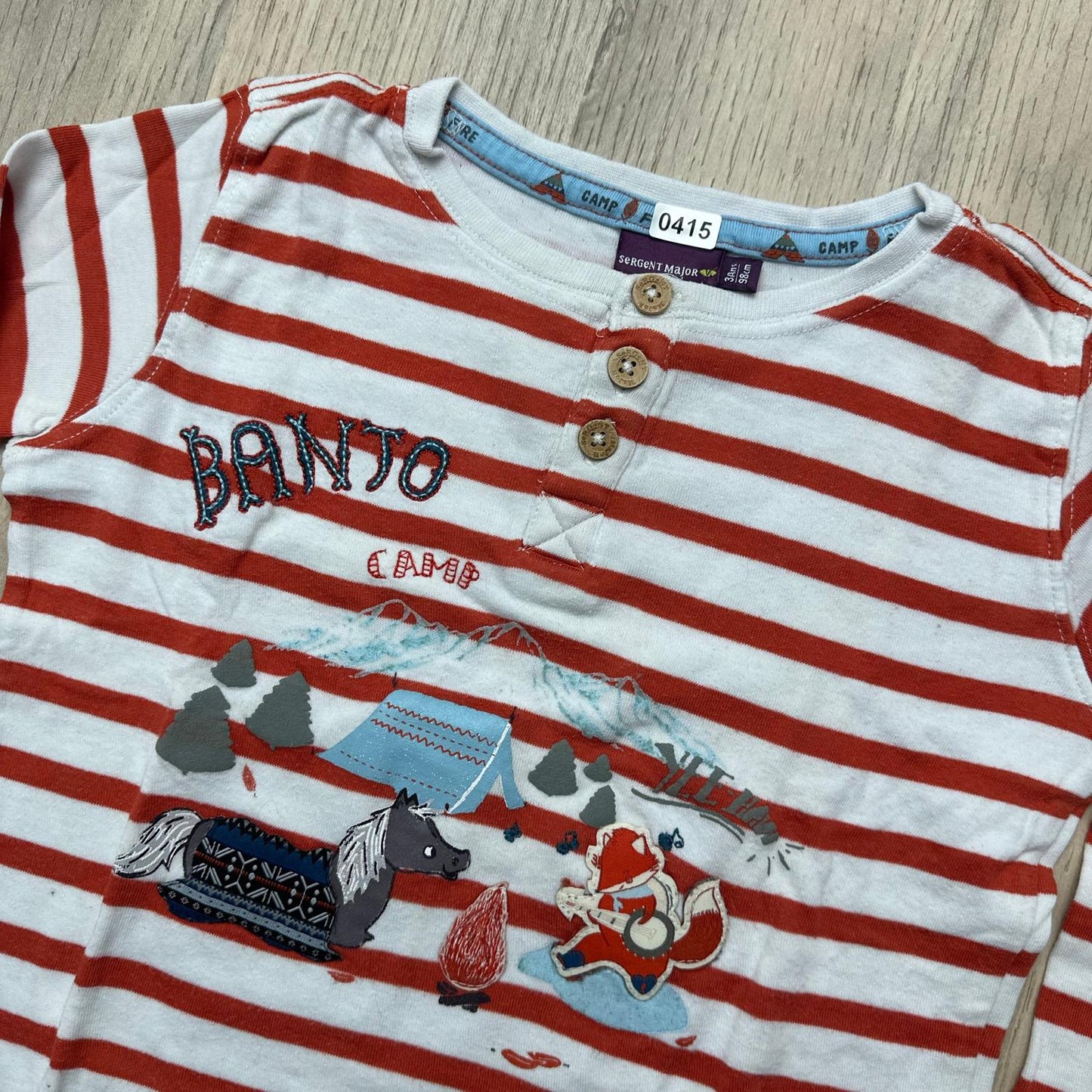 T-Shirt Sergent Major : 3 ans